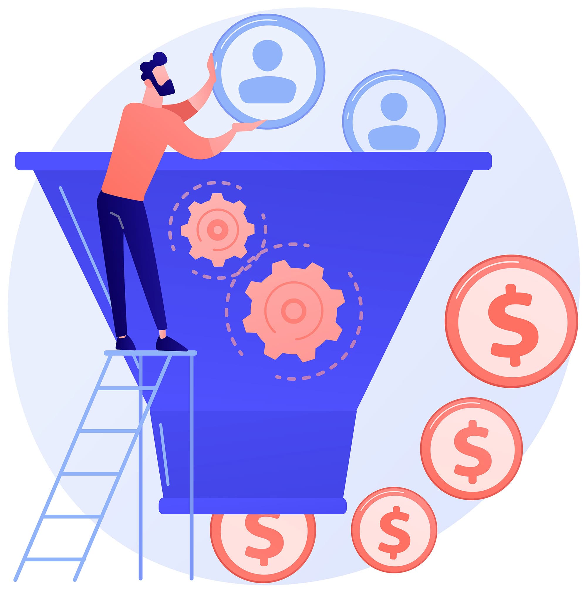 Lead generation — pipeline architecture and qualified conversations