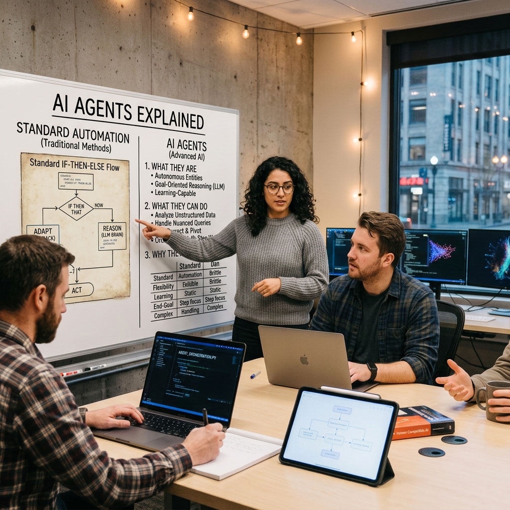 AI Agents Explained: What They Are, What They Can Do, and Why They're Different From Standard Automation